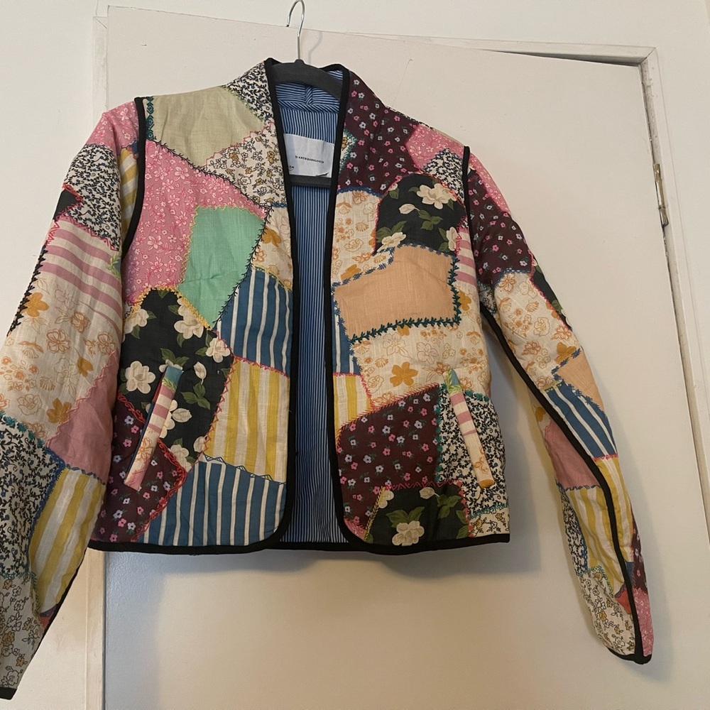 Patchwork Multicolor Women's Jacket
